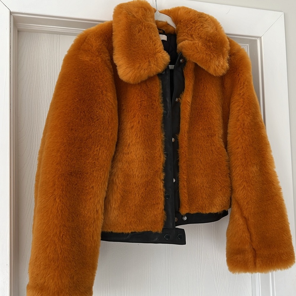 H&M Faux Fur Jacket